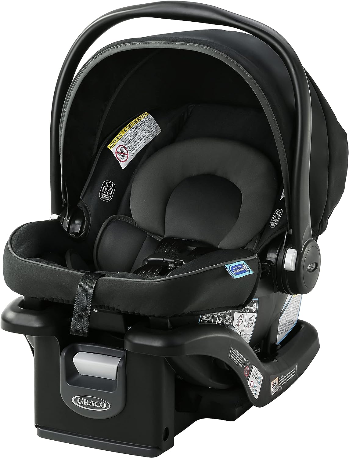 Graco SnugRide 35 Lite LX Infant Car Seat | Baby Car Seat (1.8-15.8 kg) | ProtectPlus Engineered | 4-Position Adjustable Base | Gotham
