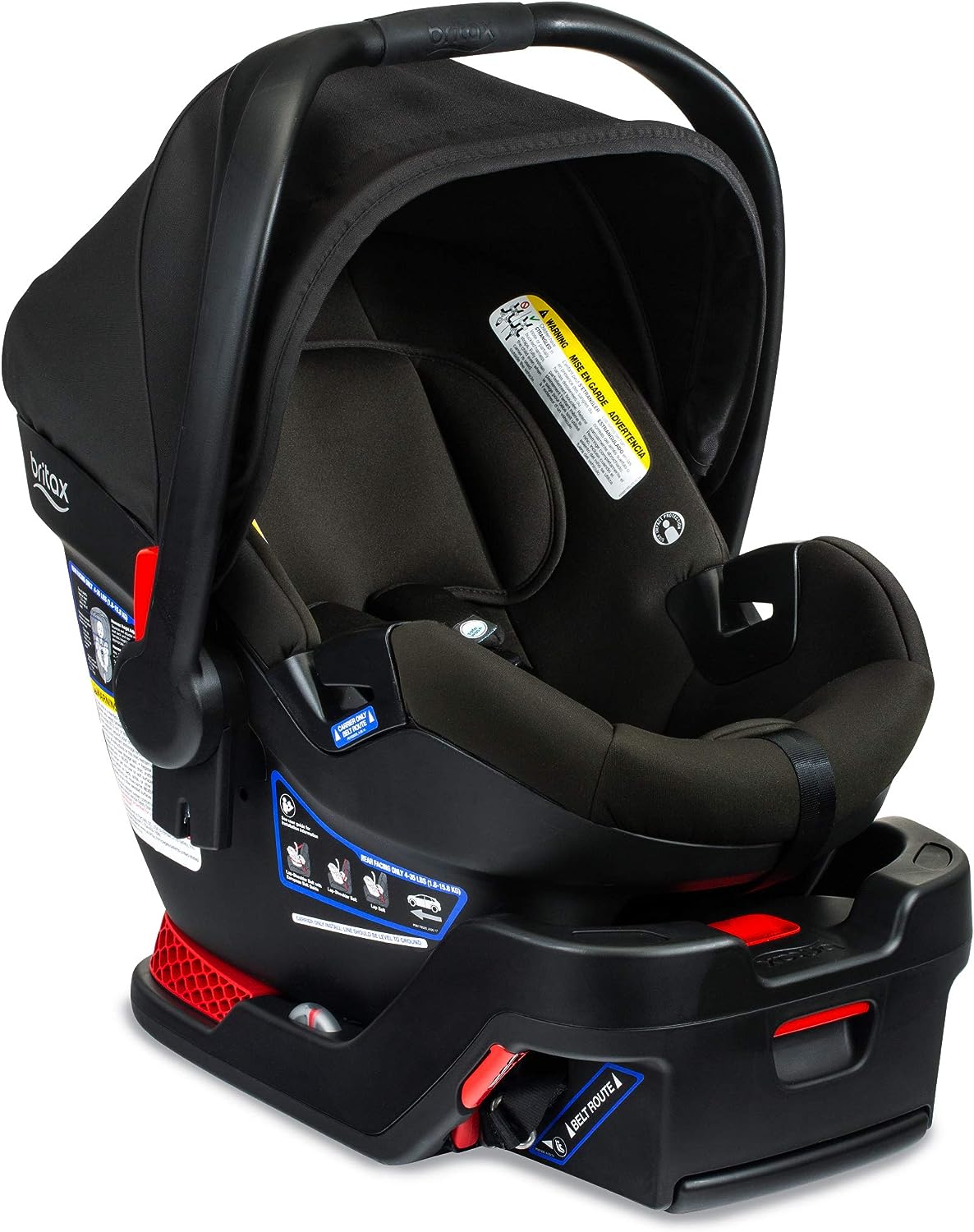Britax B-Safe Gen2 Infant Car Seat, Eclipse Black Safewash