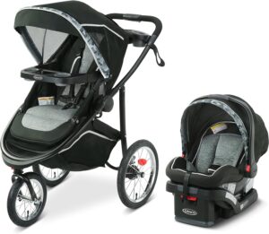 Graco Modes Jogger 2.0 Travel System, Baby Stroller and Car Seat Combo, Zion